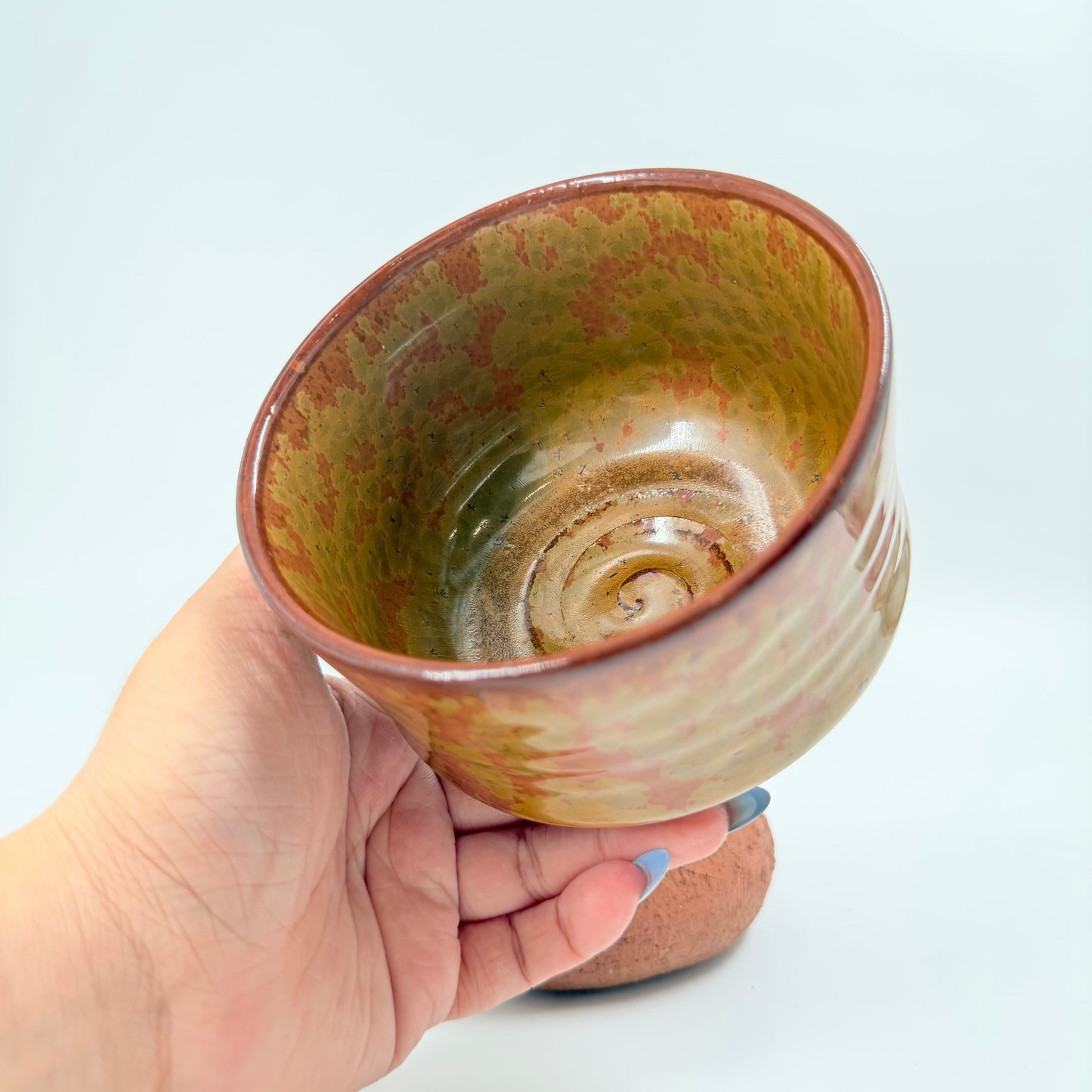 Chawan – “Aka Tsuchi” Ceramic Handmand Tea Bowl | 赤土茶碗