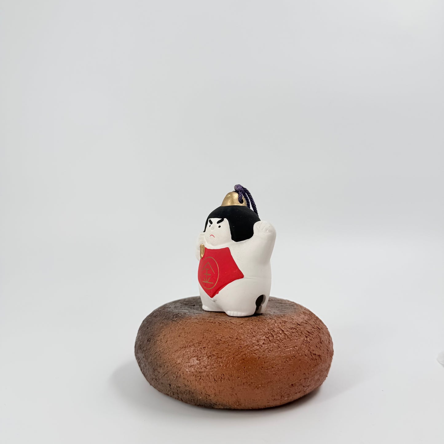 Kintaro Statue – Japanese Ceramic Figurine of Golden Boy with Axe | 金太郎