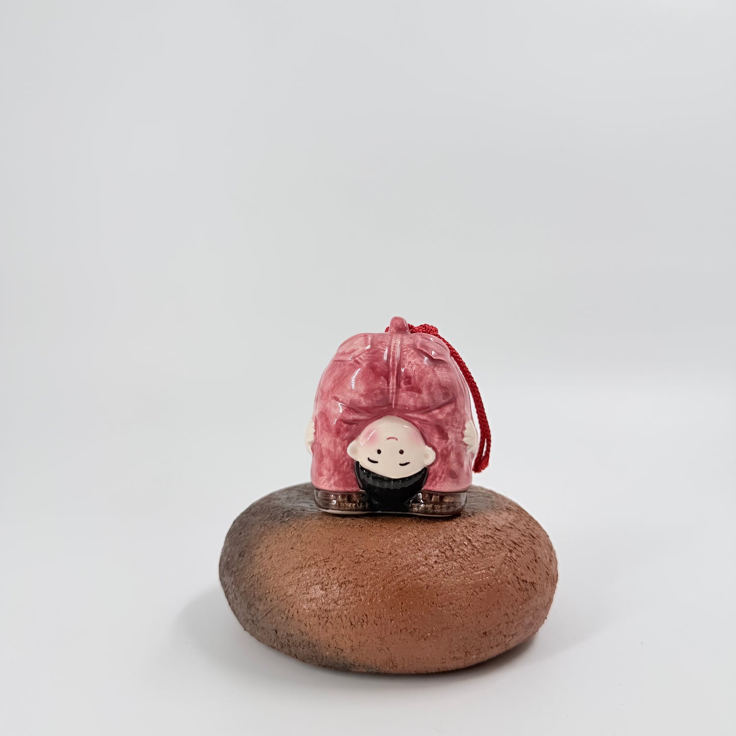 Lucky Child Statue (Fukudō) – Ceramic Good Fortune Ornament | 福童