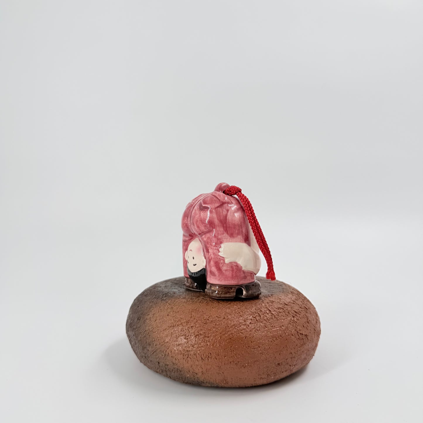 Lucky Child Statue (Fukudō) – Ceramic Good Fortune Ornament | 福童