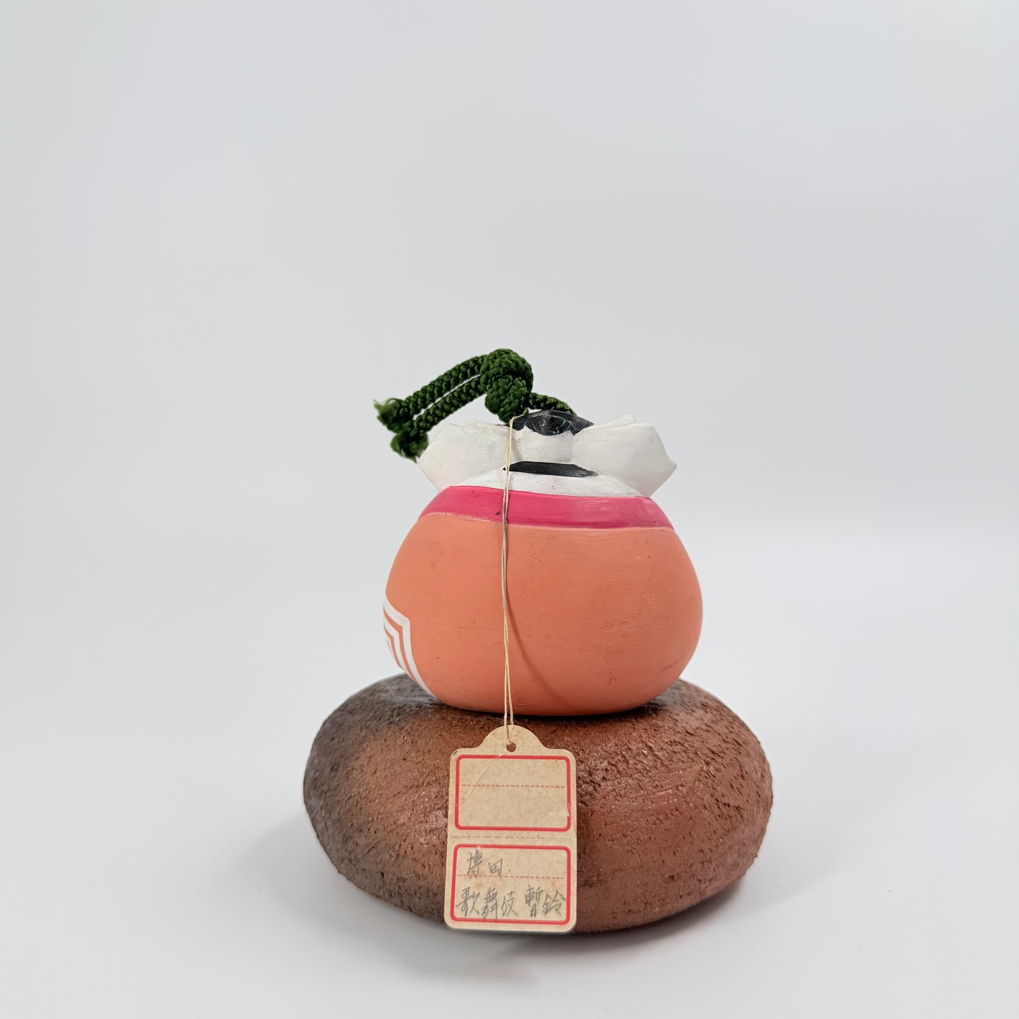 Kabuki Daruma Statue – Japanese Ceramic Good Luck Ornament | 歌舞伎達磨