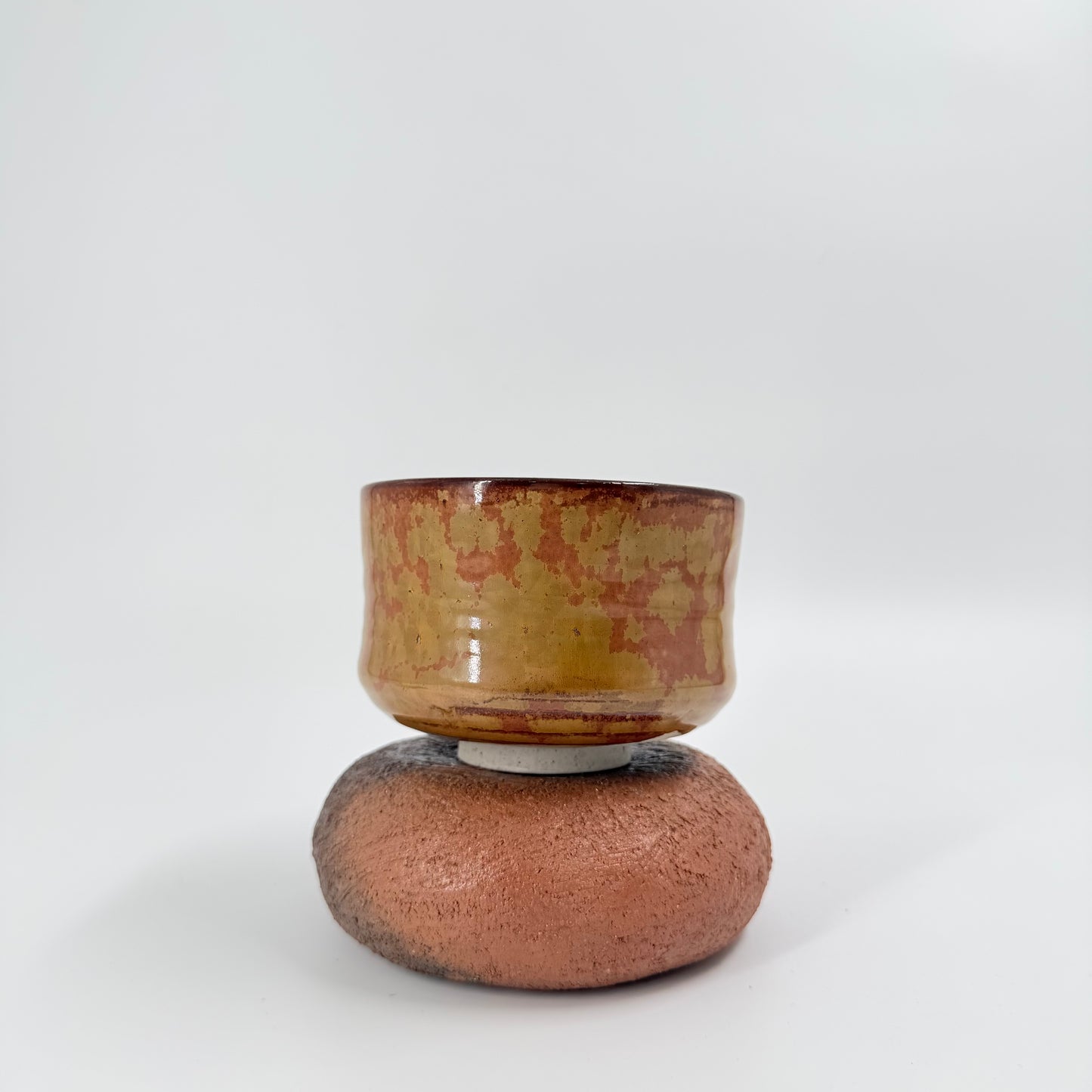 Chawan – “Aka Tsuchi” Ceramic Handmand Tea Bowl | 赤土茶碗