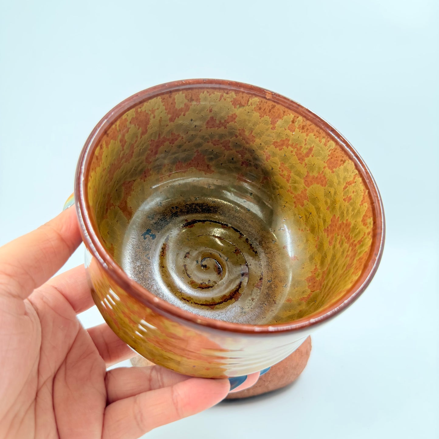 Chawan – “Aka Tsuchi” Ceramic Handmand Tea Bowl | 赤土茶碗