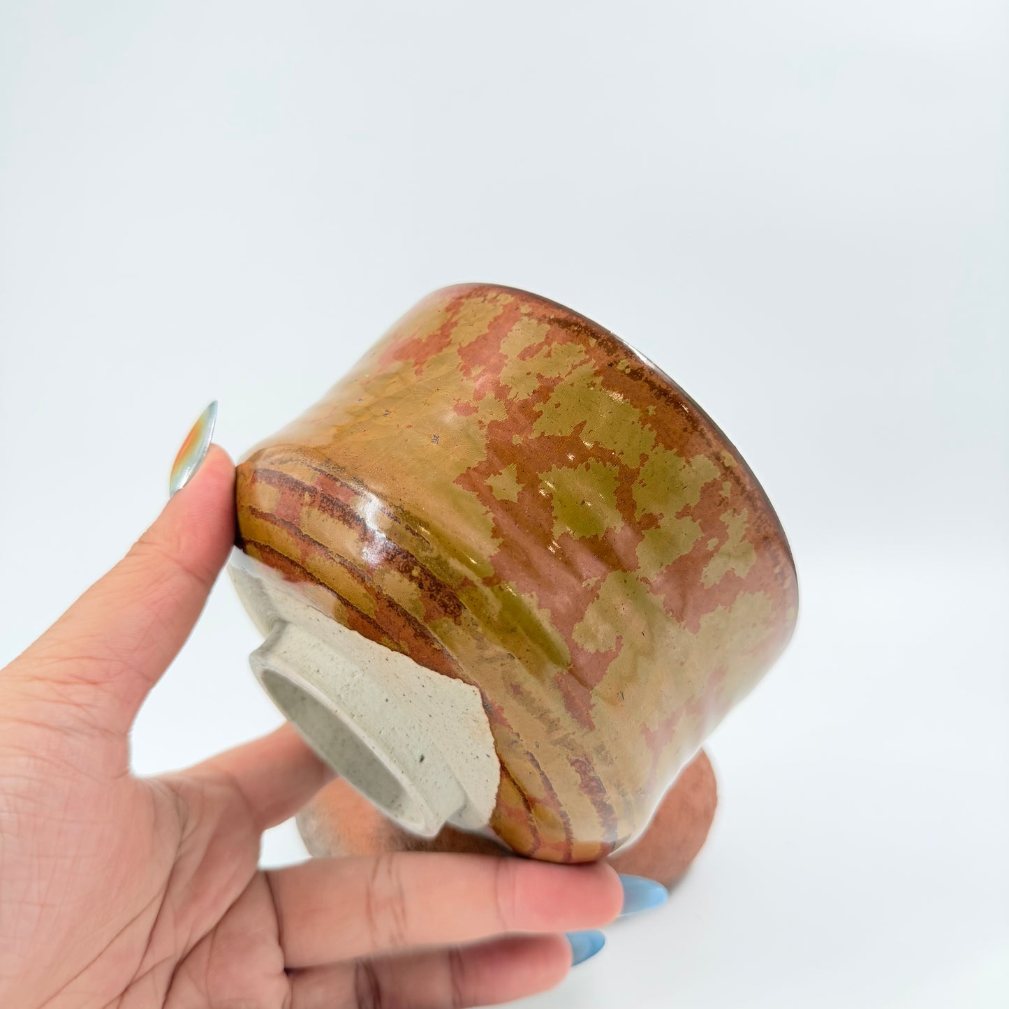 Chawan – “Aka Tsuchi” Ceramic Handmand Tea Bowl | 赤土茶碗